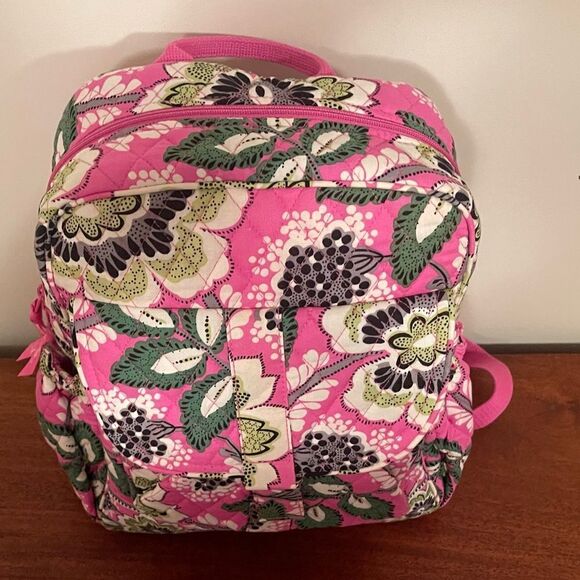 Vera Bradley Backpack in Priscilla Pink NWOT - Picture 3 of 11